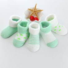 Load image into Gallery viewer, 2019 New warm baby toddler socks cartoon cotton autumn and winter baby foot socks