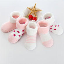 Load image into Gallery viewer, 2019 New warm baby toddler socks cartoon cotton autumn and winter baby foot socks