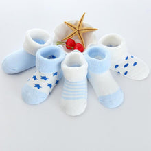 Load image into Gallery viewer, 2019 New warm baby toddler socks cartoon cotton autumn and winter baby foot socks