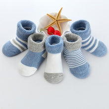Load image into Gallery viewer, 2019 New warm baby toddler socks cartoon cotton autumn and winter baby foot socks