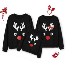 Load image into Gallery viewer, LOOZYKIT New Family Matching Children Clothing Christmas Sweaters Deer Print Family Parent-child Suit Printing Cotton Sweater