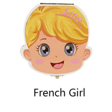 Load image into Gallery viewer, Spanish English Dutch Portugal French Russia  Baby Wood Tooth Box Organizer Milk Teeth Storage Collect Teeth Umbilica Save Gifts
