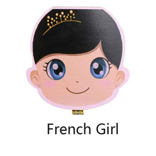 Load image into Gallery viewer, Spanish English Dutch Portugal French Russia  Baby Wood Tooth Box Organizer Milk Teeth Storage Collect Teeth Umbilica Save Gifts